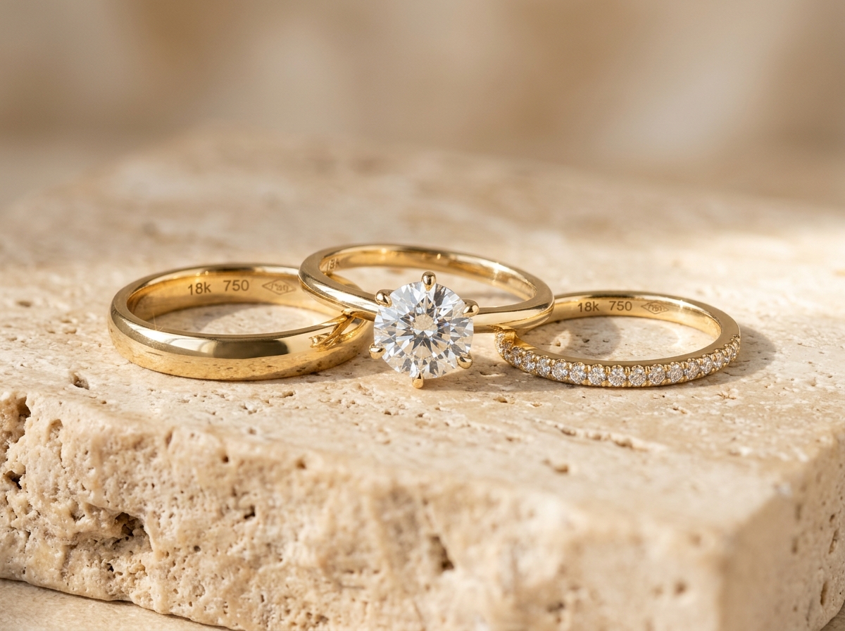 Anillos y Alianzas de Oro 18k y Diamantes